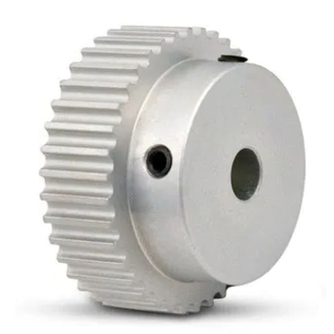 1168608 | P-030H-060-090P-AL-G-080 (Each) --- Metric Timing Pulleys - 60 tooth - 9x8 mm 3mm Pitch - Aluminium Pulley
