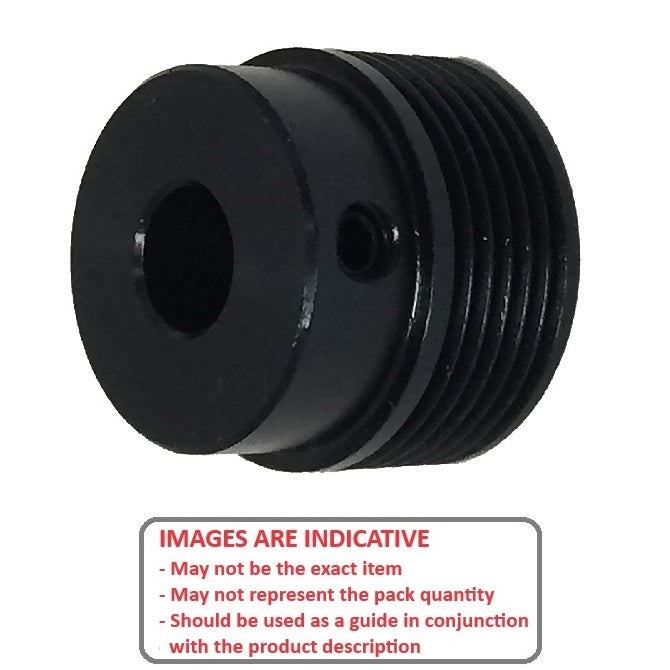 1151140 | PPV-J-038-06-0127 (Each) --- Poly V Pulleys - 38.1x6 mm - 38.86 J Section - Steel Pulley
