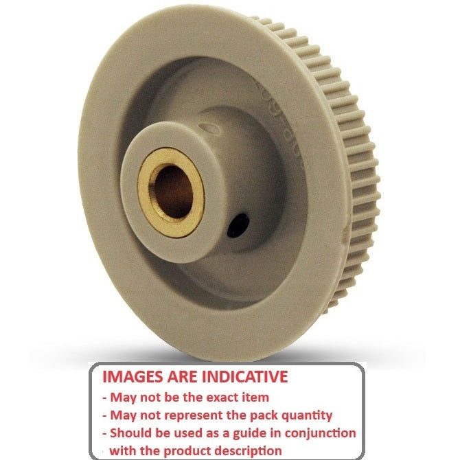 1155405 | P-MXL-042-064SF-PP-GI-048 --- Pulleys - 42 Teeth x 6.4 mm x 4.763 mm