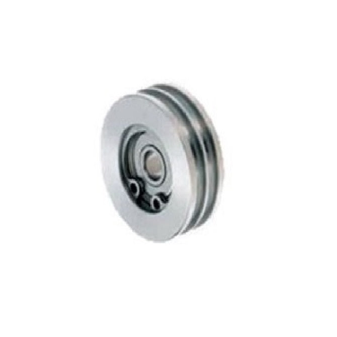 Pulleys - U Groove Idler - Double Row - Aluminium