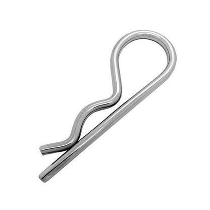Single Coil R Clips - 1.6x33 mm - 316 Stainless Steel