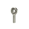 Male Rod Ends - 6.35x49.2 mm - 1/4-28 UNF Left - Steel with Nylon Raceway