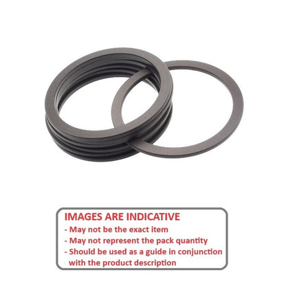 1049170 | BU-0032-0064-135 (PK-50) --- Backup Rings - 3.2x6.4x1.35 mm - Carbon Spring Steel