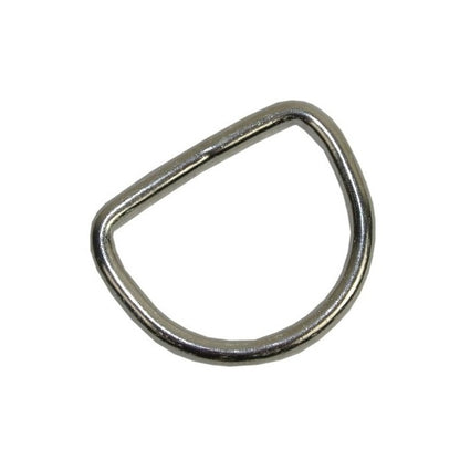 D Rings - 25.4x3.48 mm - - - Nickel Plated