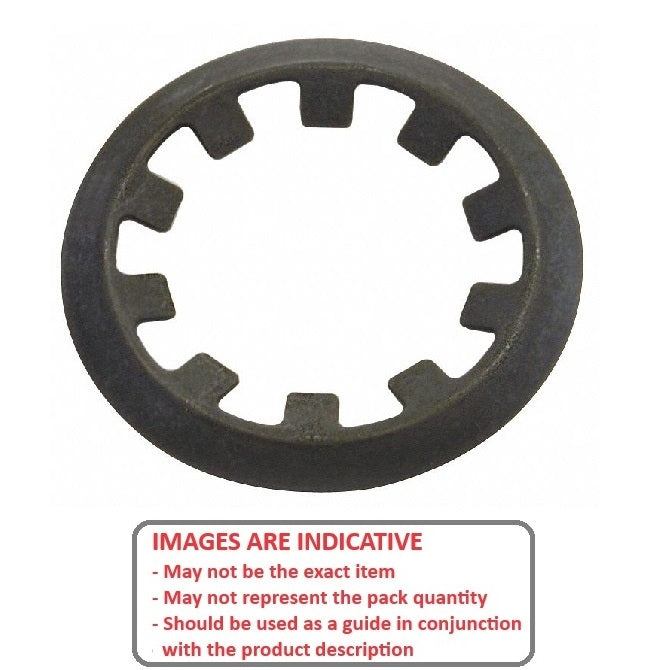 1042774 | RPO-024-024-C (10 Pcs) --- Push On Retaining Rings - 2.36 mm x 2.41 mm x 6.35 mm