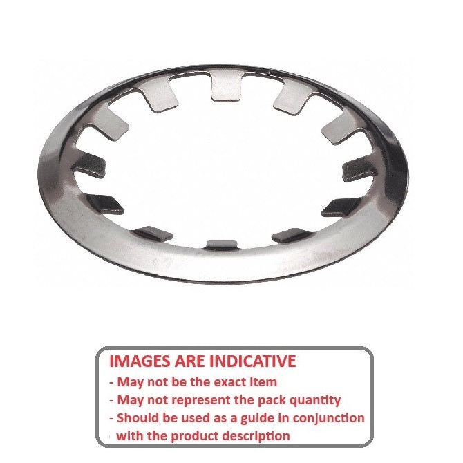 1075890 | RPO-078-080-SP15 (PK-5) --- Push On Retaining Rings - 7.82x8.03x15 mm - Stainless Steel Grade PH15-7-17 Ring
