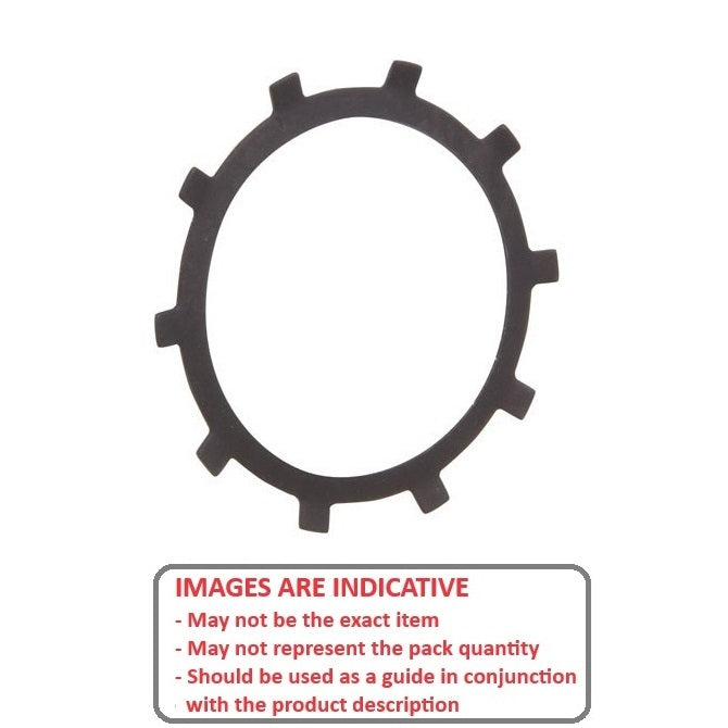 1163158 | RPI-508-509-C (250 Pcs) --- Push In Carbon Steel Retaining Rings - 50.75 mm x 50.85 mm x 40.64 mm