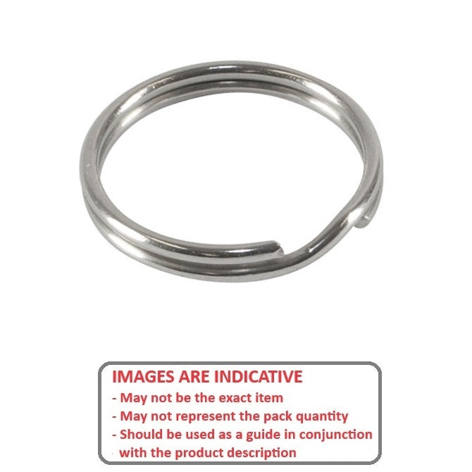 1040066 | RS18-26-316 (5 Pcs) --- Split Rings - 1.78 mm x 23.6 mm x 27.3 mm