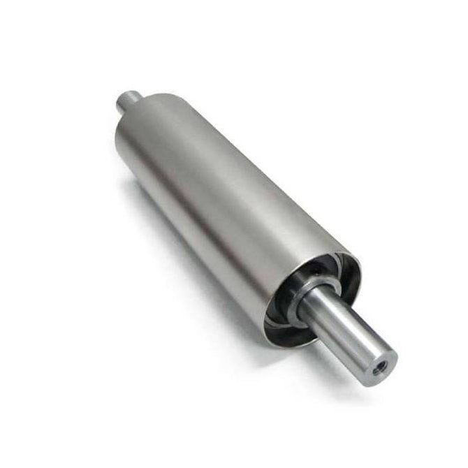 Idler with Bearing Rollers - 23.42x6.35x12.29 mm Urethane With Plain Sintered Bearing - Aluminium Alloy Roller