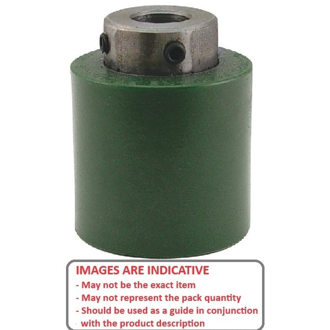 1188874 | RR-386RS --- Solid Shaft Mount Rollers - 101.6 mm x 49.28 mm 25.43 - 25.55