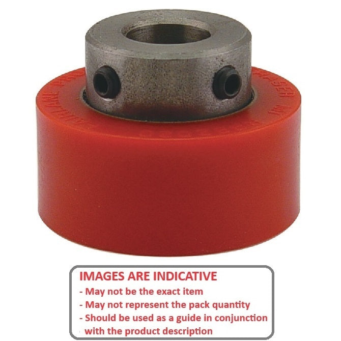 1188867 | RR-387RS --- Solid Shaft Mount Rollers - 101.6 mm x 49.28 mm 15.90 - 16.03