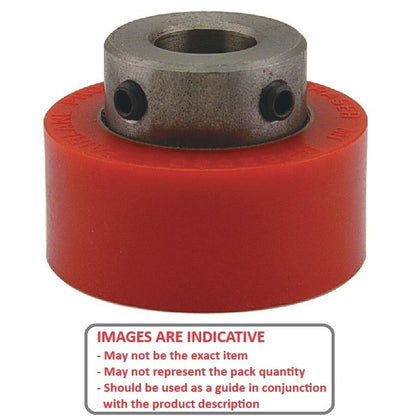 1188872 | RR-394RS --- Solid Shaft Mount Rollers - 101.6 mm x 49.28 mm 19.08 - 19.20