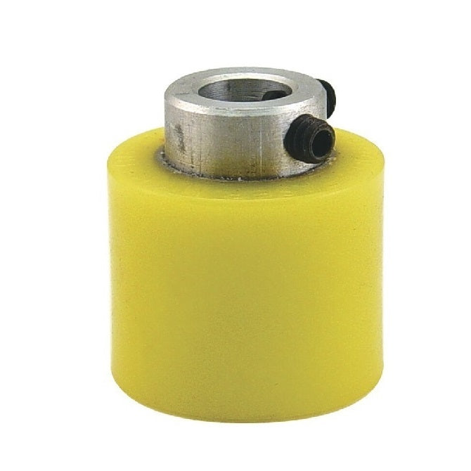 Rollers - Solid Shaft Mount - Coloured Urethane