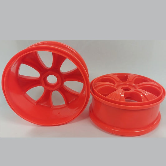 1227492 | RM-8O-080-R-5L (2 Pcs) --- Rims - Red 7 Spoke