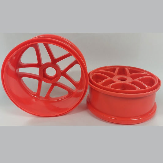 1227308 | RM-8O-080-R-5T (2 Pcs) --- Rims - Red 5 Split Spoke