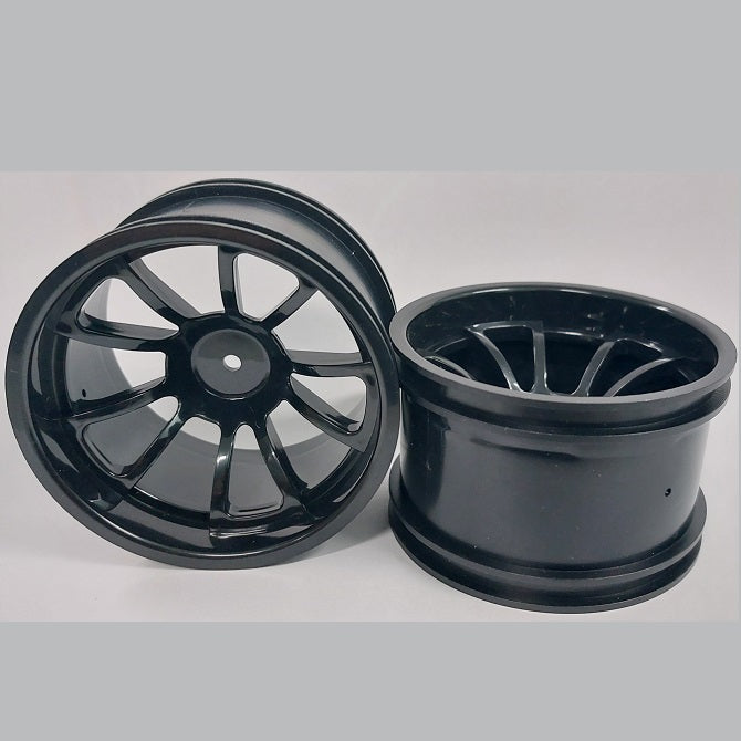 1227613 | RM-XM-078-BK-10 (2 Pcs) --- Rims - Black 10 Spoke