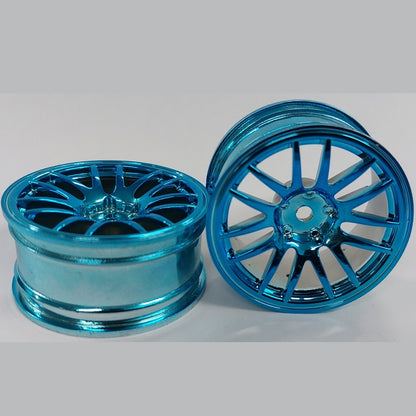 1227718 | RM-XR-052-BU-12 (5 Pcs) --- RC Car Rims Hobby - Blue 12 Spoke