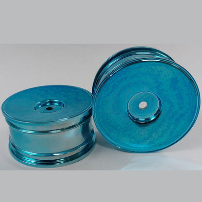 1230064 | RM-XR-052-BU-SOL (Per Card) --- RC Car Rims Hobby - Rim Colour Metallic Blue Solid Tenth Scale - Plastic Rim