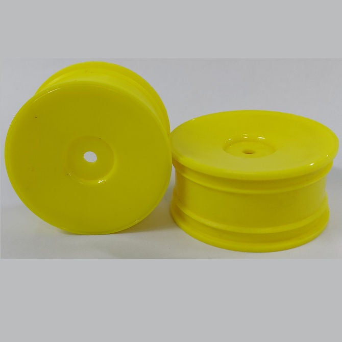 1229658 | RM-XR-052-Y-SOL (Per Card) --- RC Car Rims Hobby - Rim Colour Yellow Solid Tenth Scale - Aluminium Rim