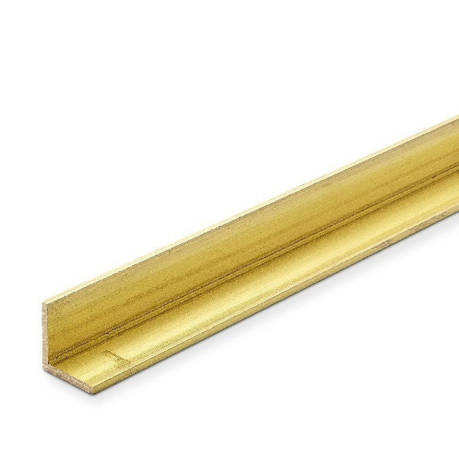 1057049 | ANGBR-048-0300 (Each) --- Brass Angle - 4.762x0.71x300 mm - Brass