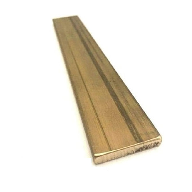 Soft Metal Packs Strip - Brass mm 0.81mm x 6.35mm and 0.81mm x 12.7mm -2 of each- 4  - Brass