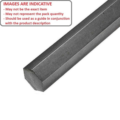 1096370 | 6R-0111-0914-CSL (Length) --- Hexagonal - 11.11 mm x 914 mm Low Carbon