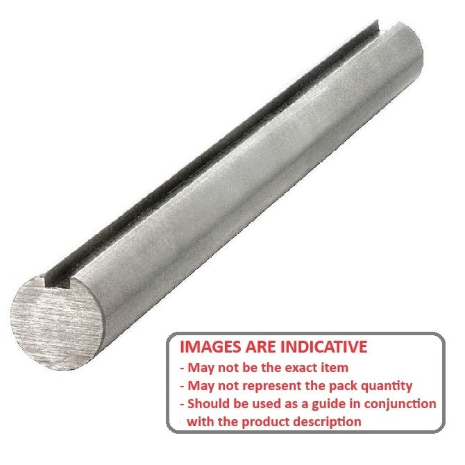 1111683 | 0R-0159-0914-MS-T50-K (Each) --- Mild Steel Shafting - 15.875x914 mm  Shaft