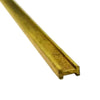 H Section Bar Rod - 1.59x1.59x0.381 mm - Brass