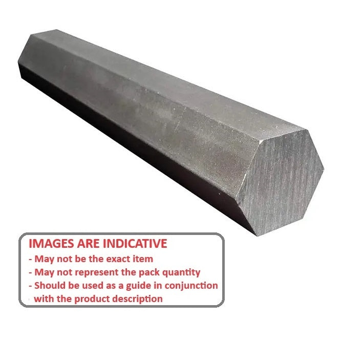 1119328 | 6R-0190-1000-T2D (Length) --- Hexagonal Bar Rod - 19x1000 mm - Gr2 Titanium Ti-Gr2 - Titanium - Ti-Gr2 - TA1