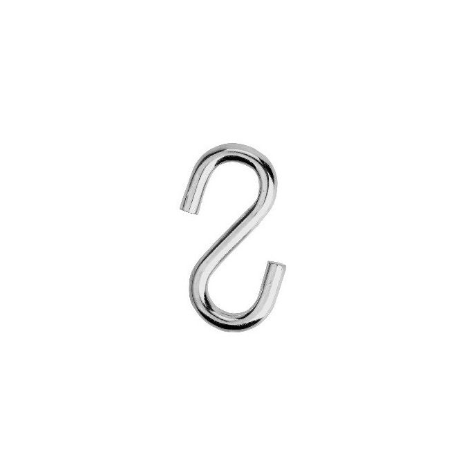 1056092 | SH-24RS (PK-5) --- S Shape Steel Hooks - 4.724x44.45x12.7 mm
