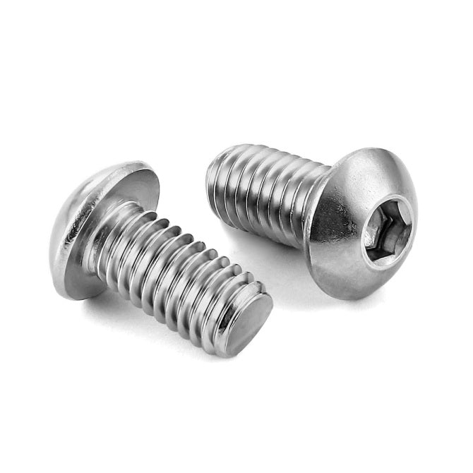 Button Screws - M3 - 3x0.5mm - 6 mm - 304 Stainless Socket