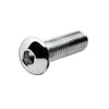 Button Screws - 4-40 UNC - 2.85mm - 9.5 mm - 304 Stainless Socket