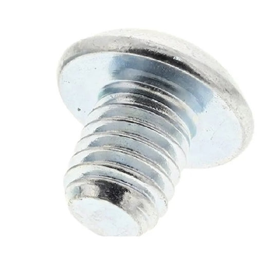 Button Screws - 10-24 UNC - 4.76mm - 6.4 mm - Zinc Plated Steel Socket