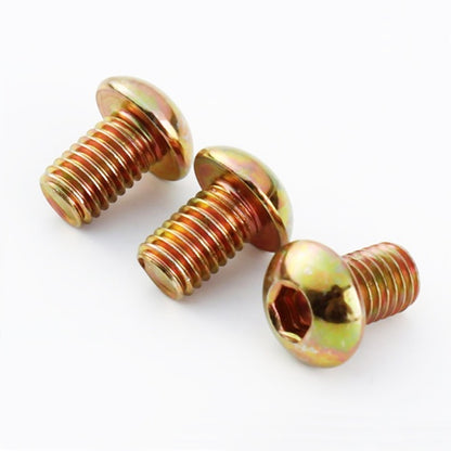 1096231 | SC127W-019-B-SK-CZ (PK-100) --- Button Screws - 1/2-12 BSW - 12.7mm - 19.1 mm - Zinc Plated Steel Socket Screw