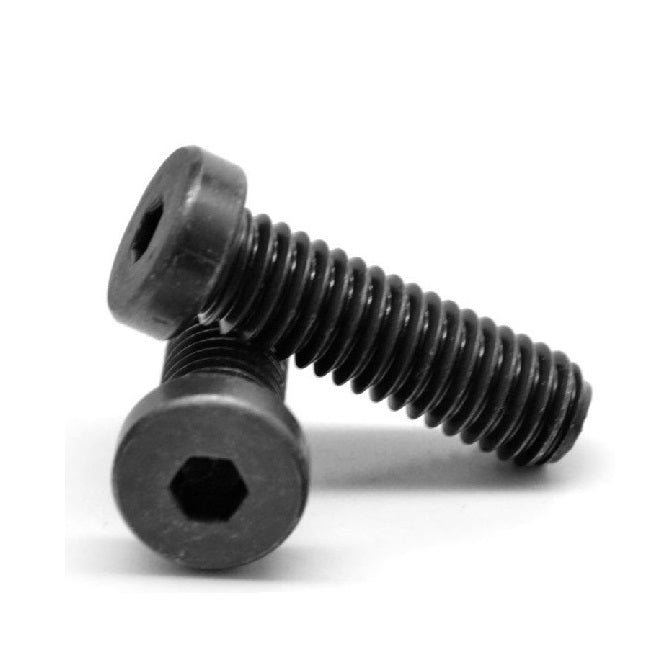 Low Head Socket Screws - M12 - 12x1.75mm - 20 mm - High Tensile Steel / Black Oxide Carbon Steel