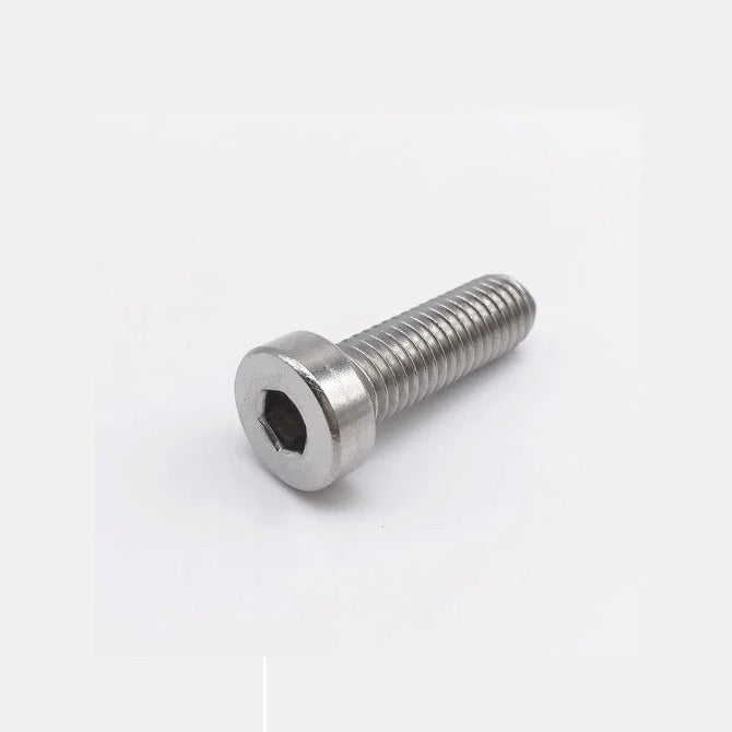 1052726 | SC040M-010-LH-SK-S6L (PK-2) --- Low Head Socket Screws - M4x0.7 10x7 mm 316L Stainless - Stainless Steel 316L Screw