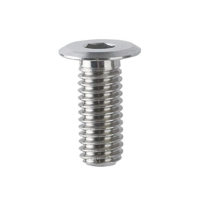 Ultra Low Head Screws - M6 - 6x1mm - 12 mm - Alloy Steel - Trivalent Chromate Socket