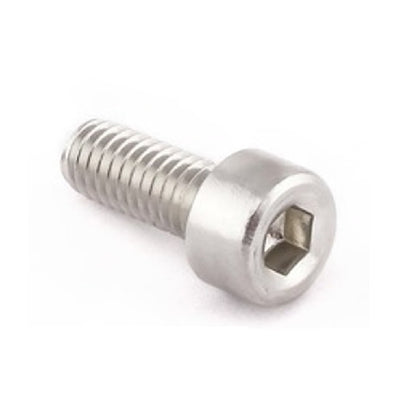 Socket Cap Screws - M6 - 6x1mm - 10 mm - Aluminium 
