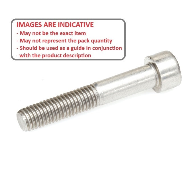 1043222 | SC028C-025-C-SK-A (PK-10) --- Socket Cap Screws - 4-40 UNC - 2.85mm - 25.4 mm - Aluminium Screw