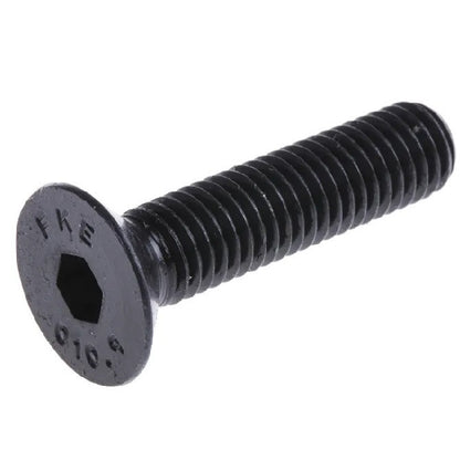 Countersunk Screws - M8 - 8x1.25mm - 30 mm - High Tensile Steel / Black Oxide Socket