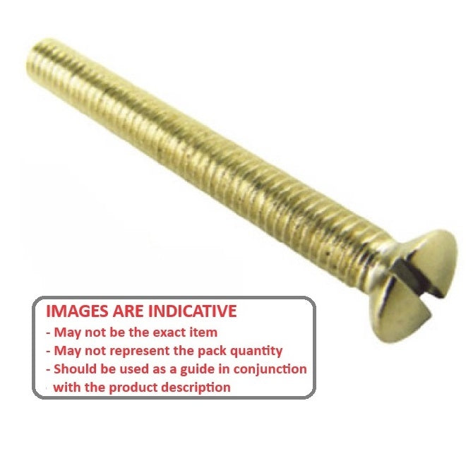 1071327 | SK064W-032-SL-BR (100 Pcs) --- Screw - 1/4-20 BSW (6.35mm) x 31.8 mm