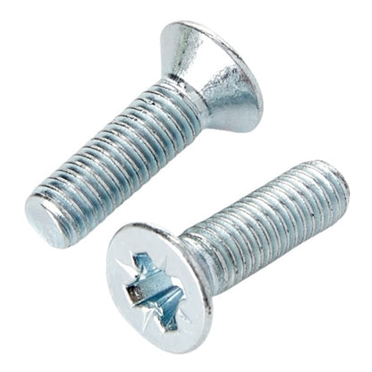 1045041 | SK030M-008-PZ-CZ (PK-10) --- Countersunk Screws - M3 - 3x0.5mm - 8 mm - Zinc Plated Pozidrive Screw