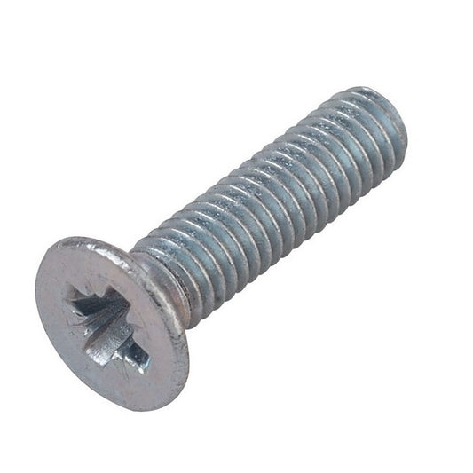 Countersunk Screws - M3 - 3x0.5mm - 10 mm - Zinc Plated Pozidrive
