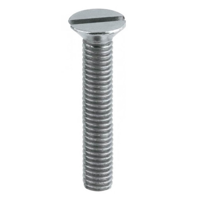 Countersunk Screws - M4 - 4x0.7mm - 35 mm - Zinc Plated Steel Slotted