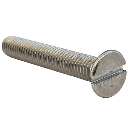 1054109 | SK040M-035-SL-CZ (PK-20) --- Countersunk Screws - M4 - 4x0.7mm - 35 mm - Zinc Plated Steel Slotted Screw