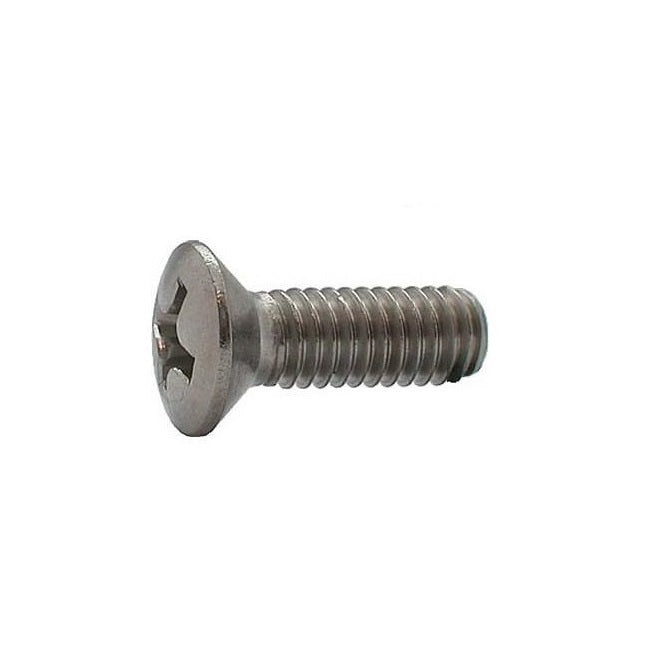 Screws - Countersunk - Oval Top - Phillips 304 Stainless
