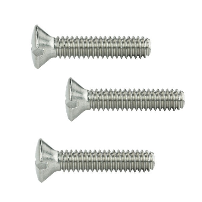 1042140 | SK025M-010-O-SL-S4 (PK-85) --- Countersunk Screws - M2.5 - 2.5x0.45mm - 10 mm - 304 Stainless Oval Top Screw