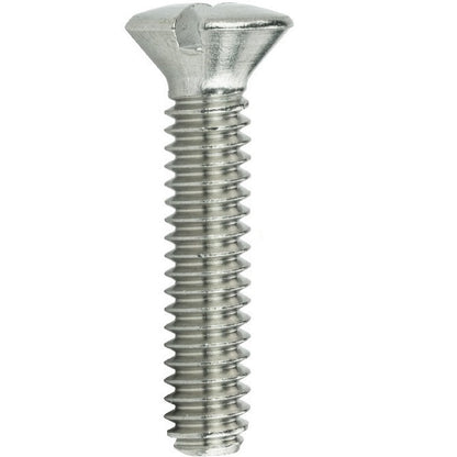 Countersunk Screws - M8 - 8x1.25mm - 20 mm - 304 Stainless Oval Top Screw