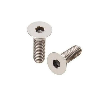 Countersunk Screws - M10 - 10x1.5mm - 20 mm - 304 Stainless Socket