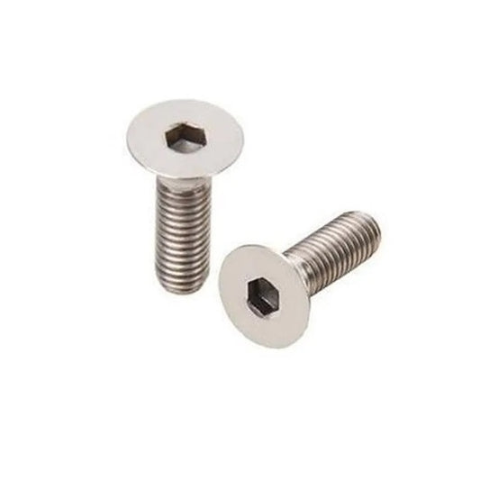 Countersunk Screws - 10-24 UNC - 4.76mm - 6.4 mm - 304 Stainless Socket